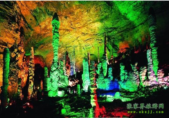 張家界西線：九天洞、茅巖河漂流一日游